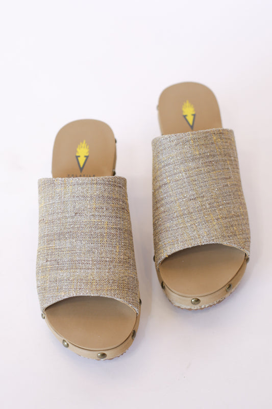 Ravine Metallic Slip-On Sandal