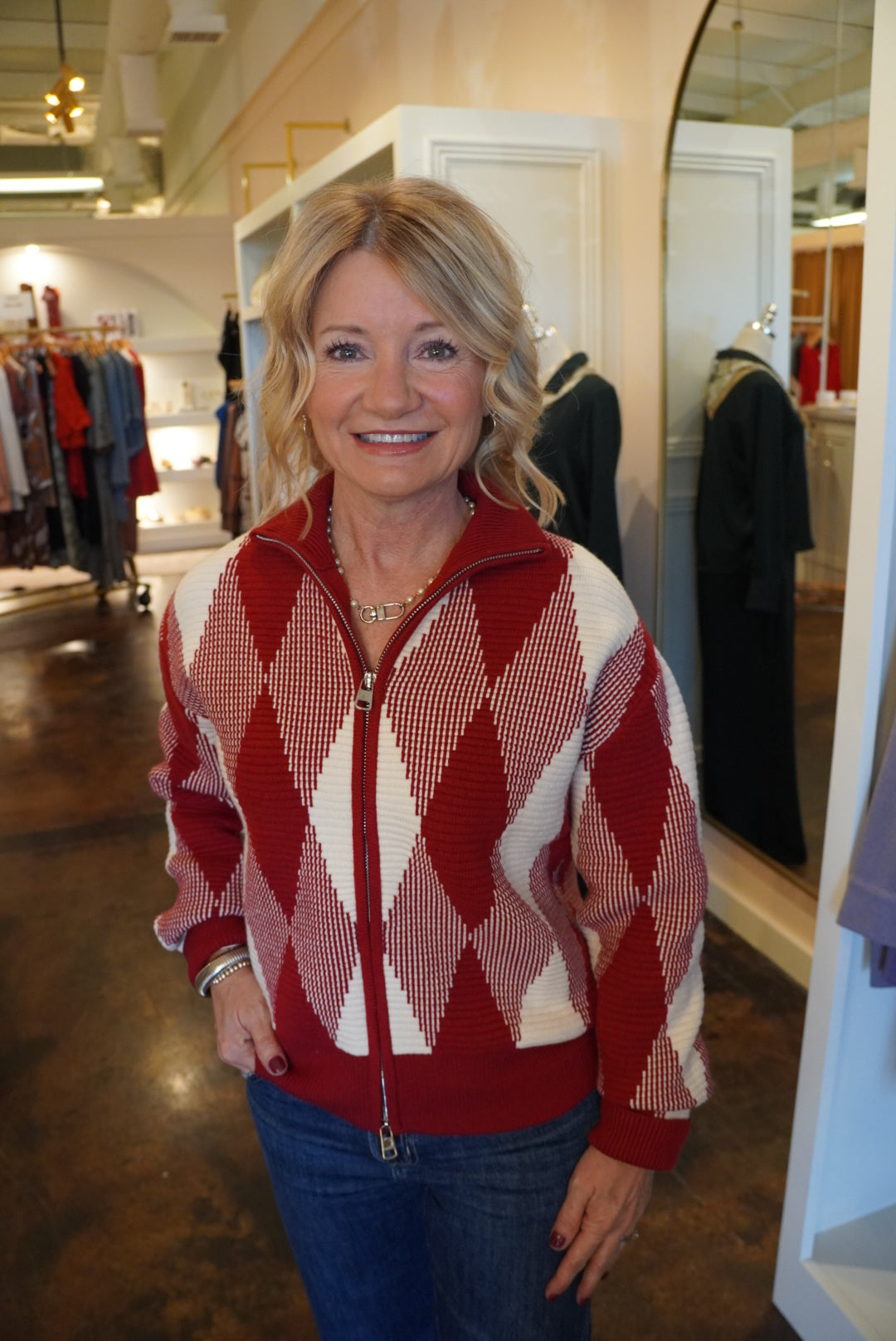 Karina Jacquard Jacket