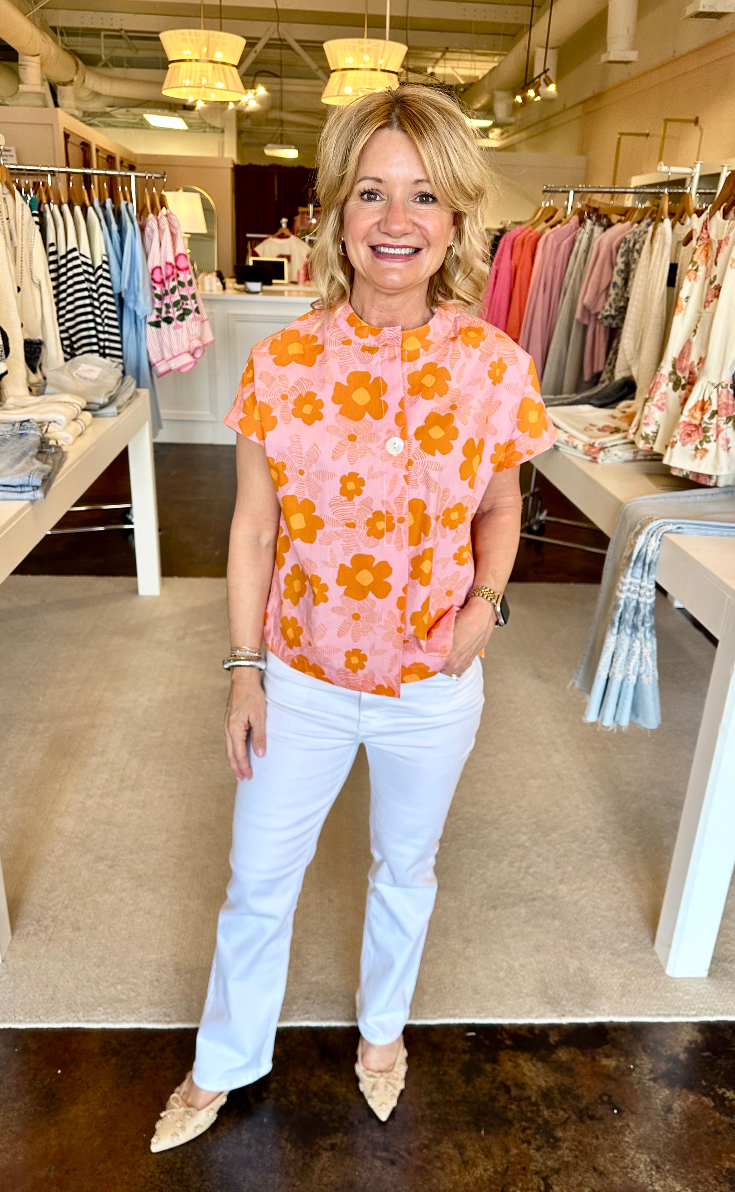 Lennon Jean-Vivid White