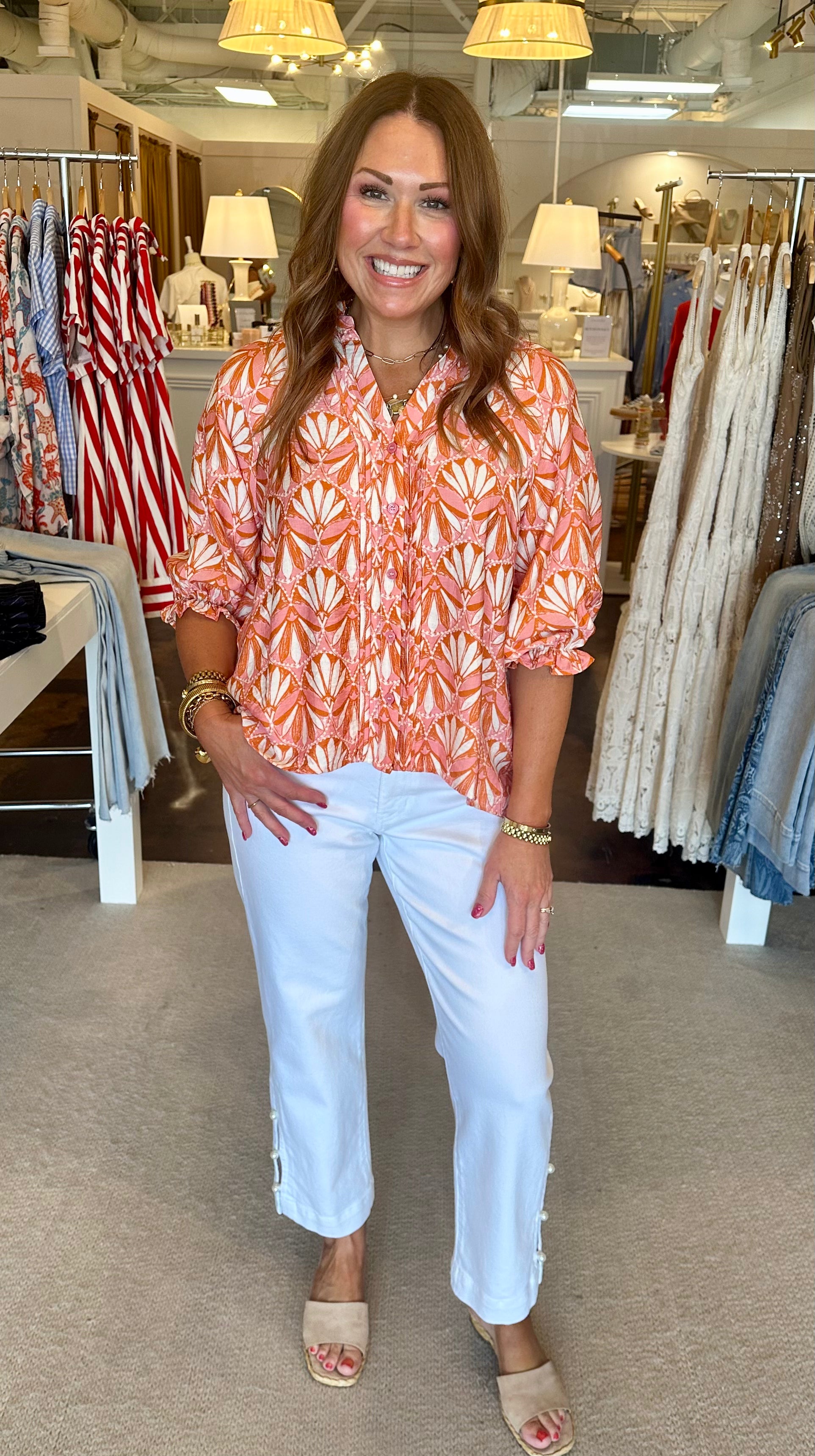 Clementine Crush Blouse