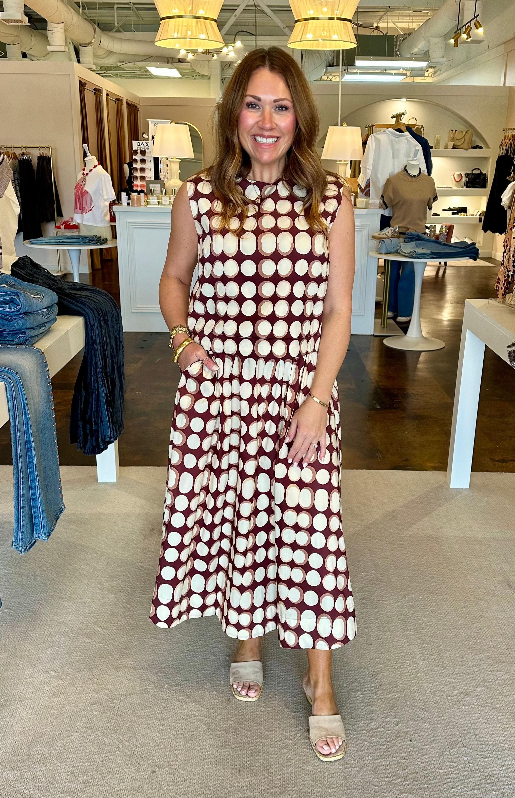 Mocha Dot Top