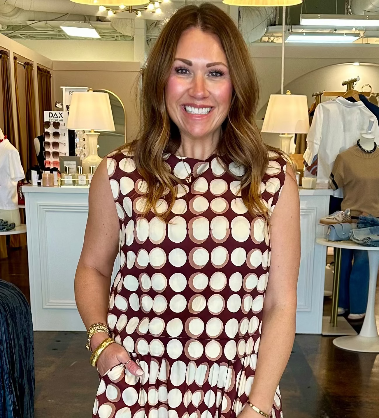 Mocha Dot Top
