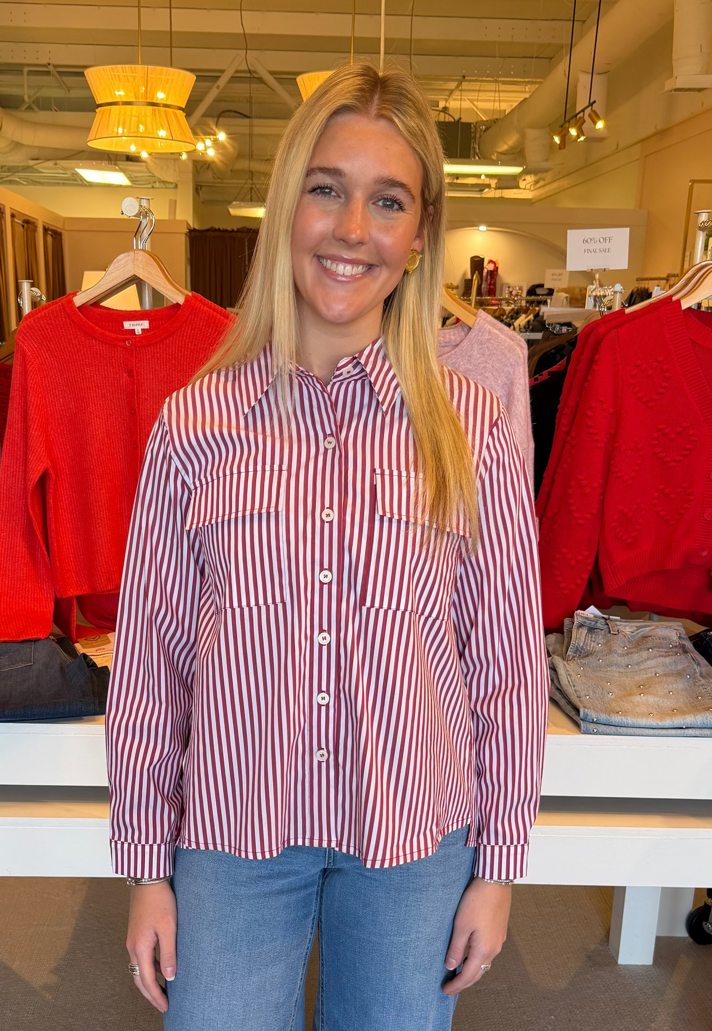 Jenn Top-Red