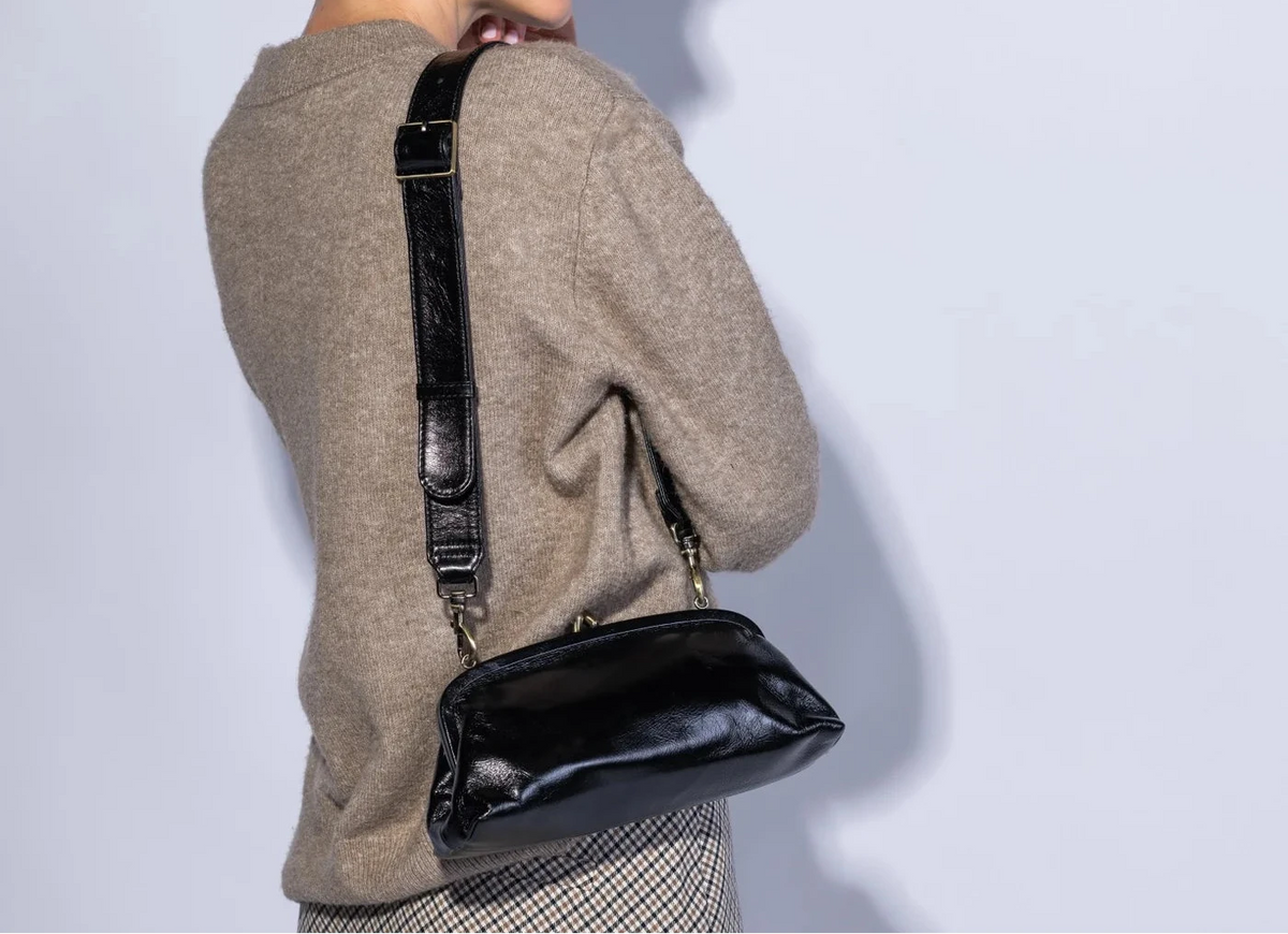 Alba Shoulder Bag - Black