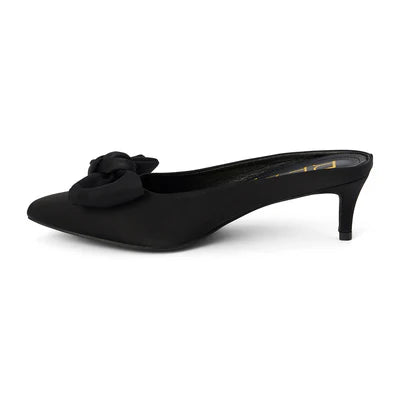 Black Bow Heel