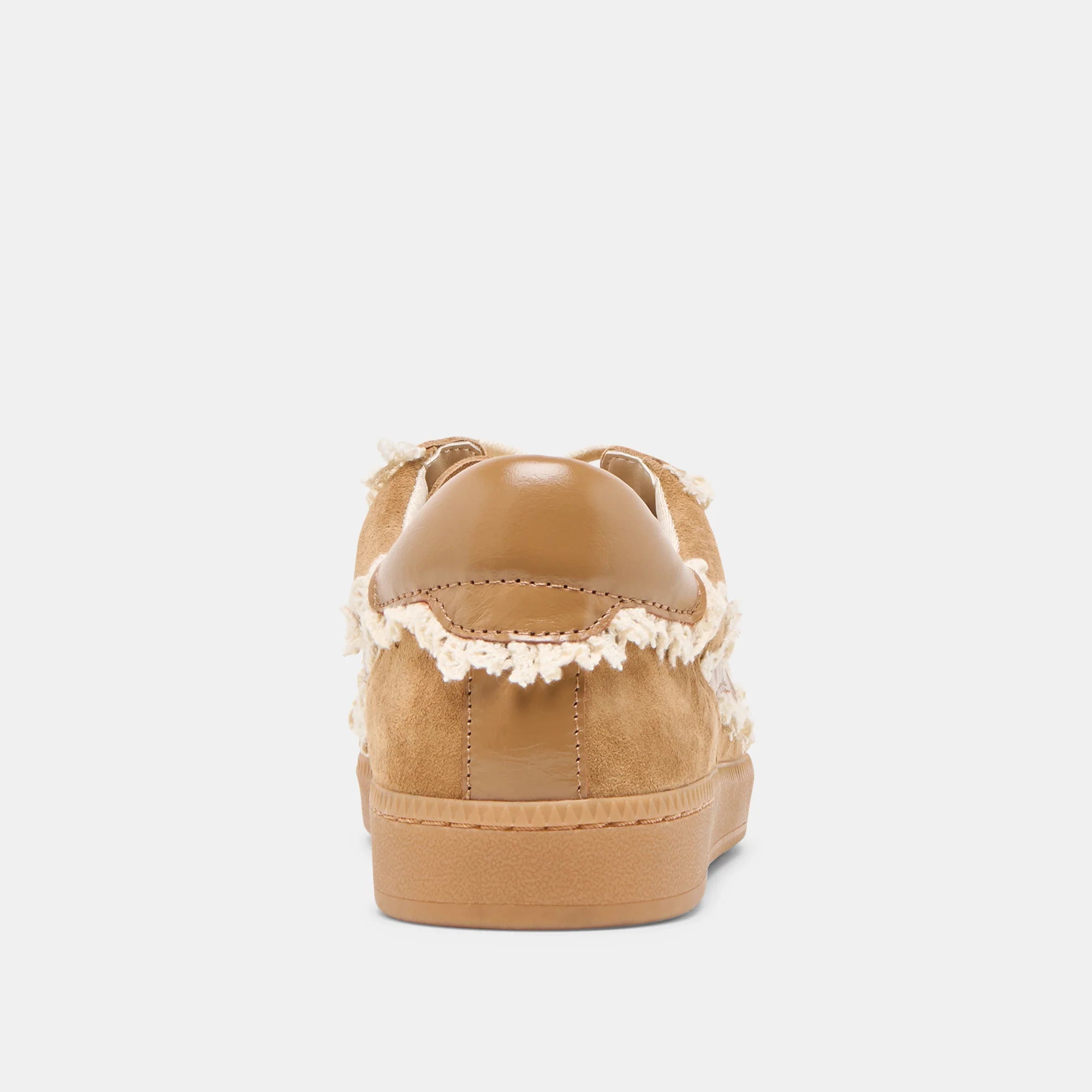 Notice Lace Sneaker-Brown Suede