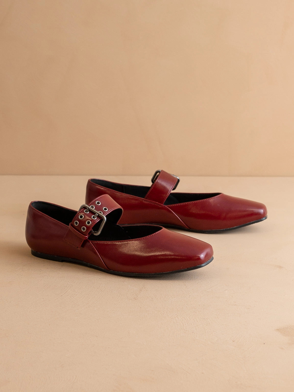 Soho Wine Ballet Flat