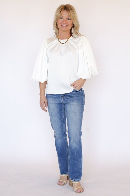 Minori Top White