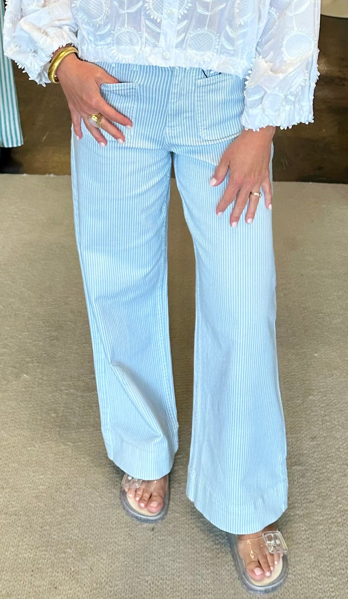 Kasion Jean-Light Blue