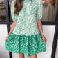 Green Daisy Dress