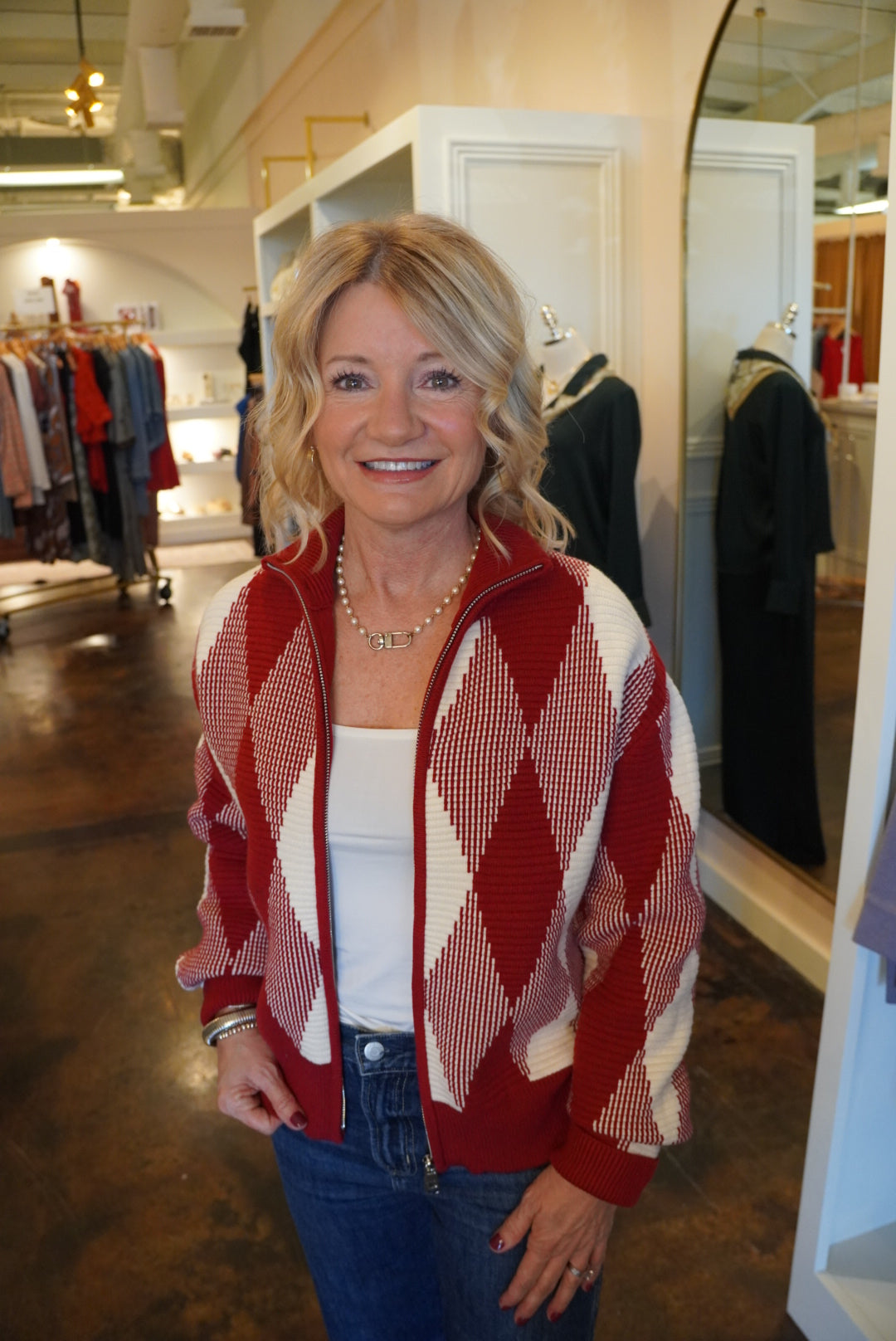 Karina Jacquard Jacket