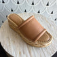 Chavi Leather Slide