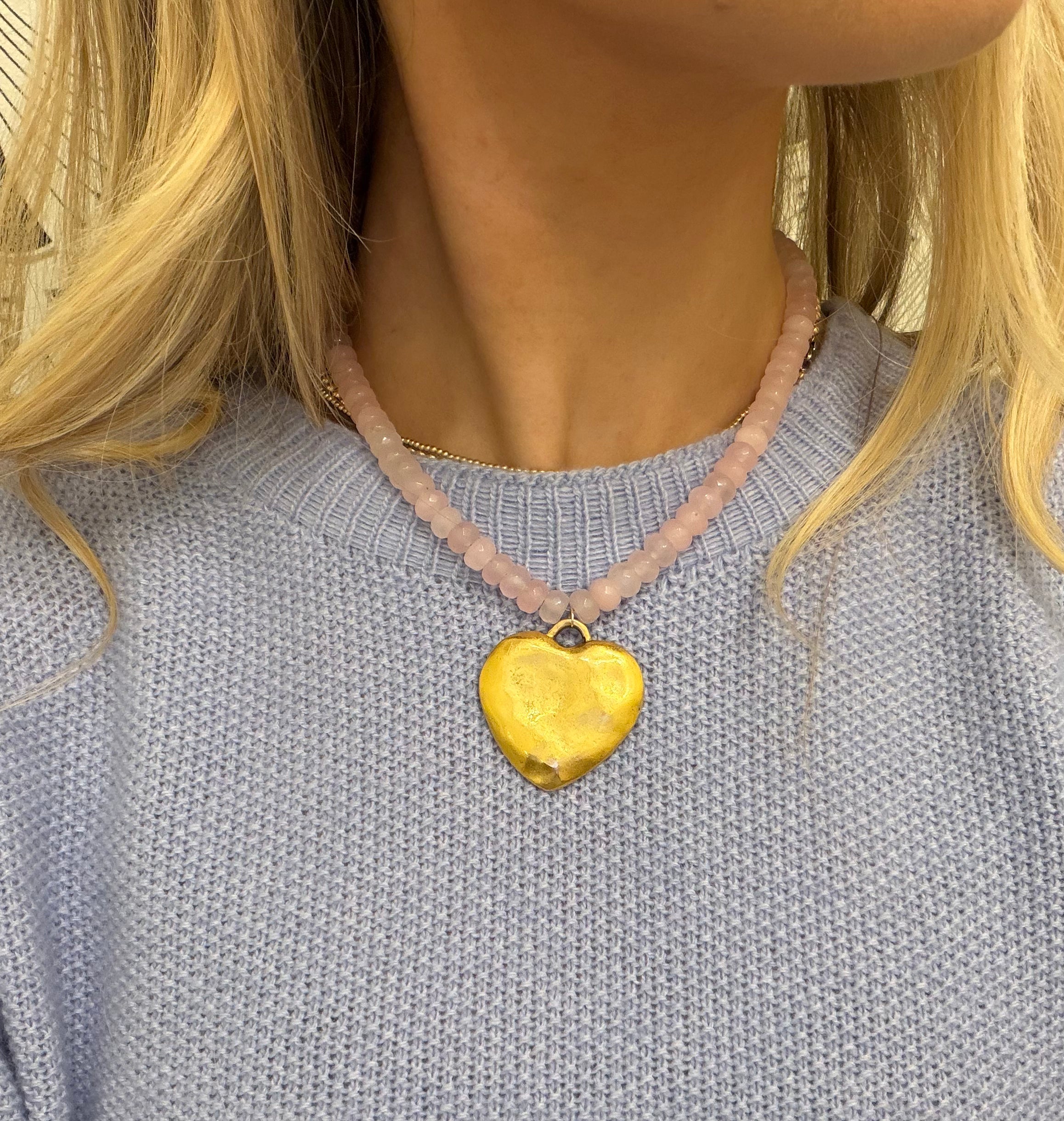 Pink Heartbreaker Necklace