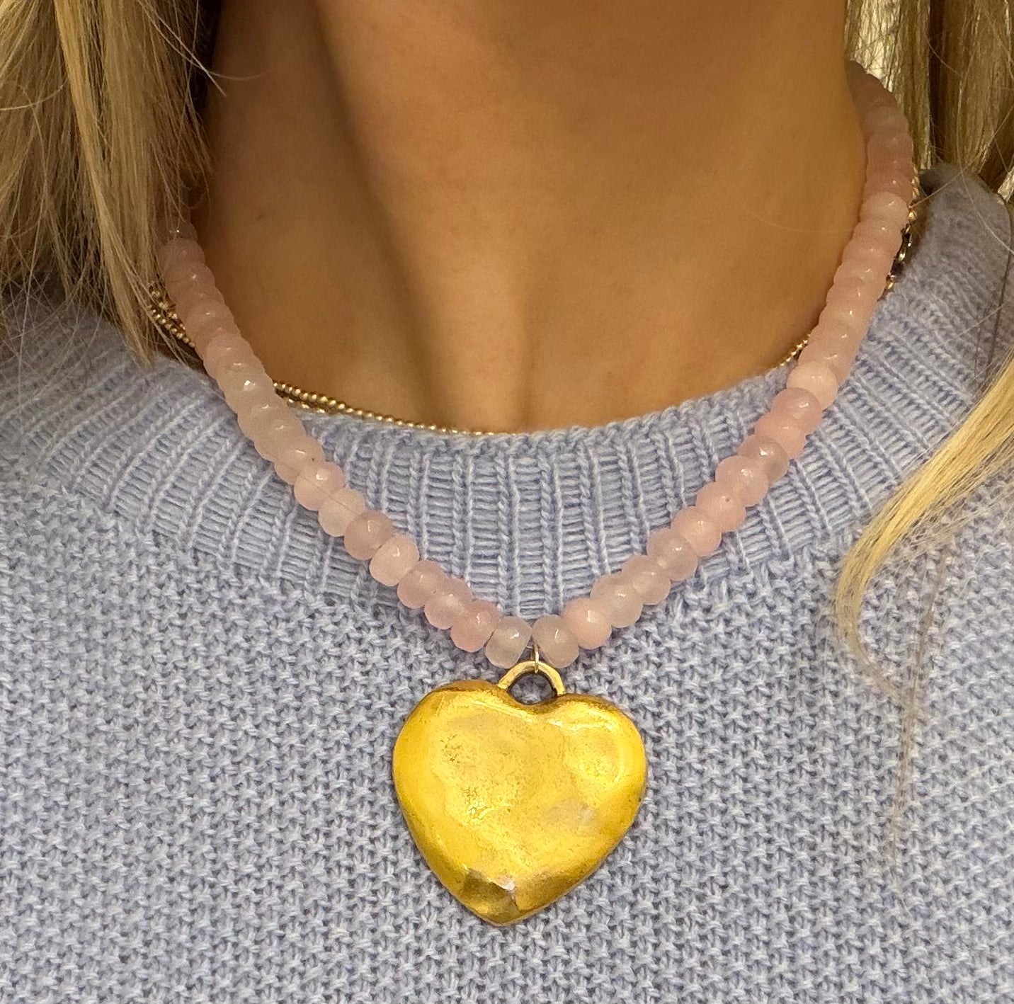 Pink Heartbreaker Necklace