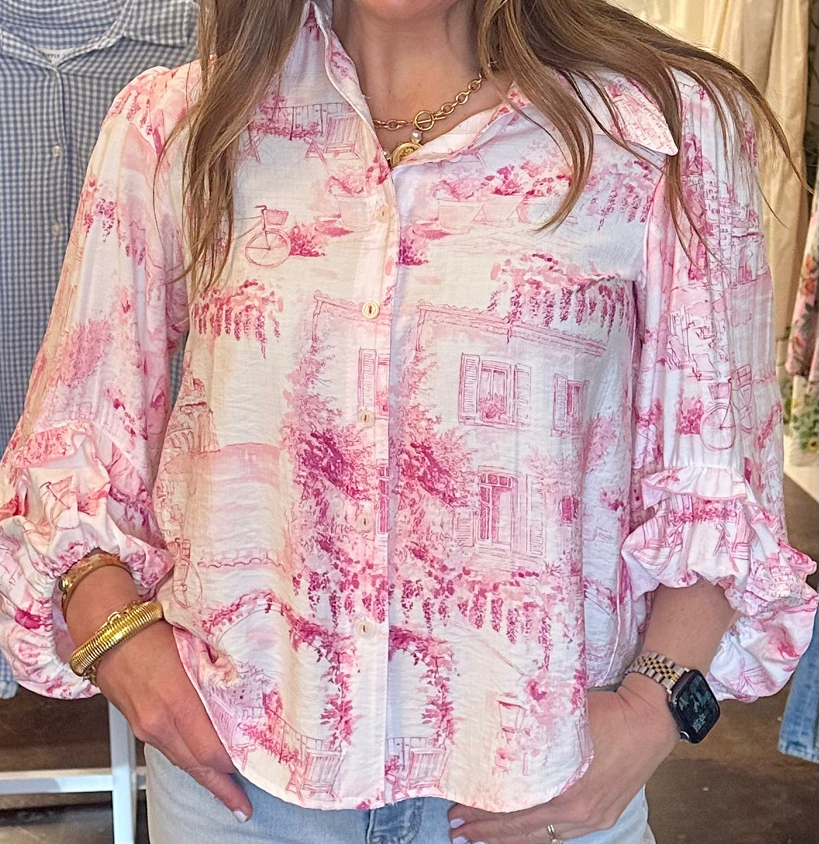 Scene In Paris Top
