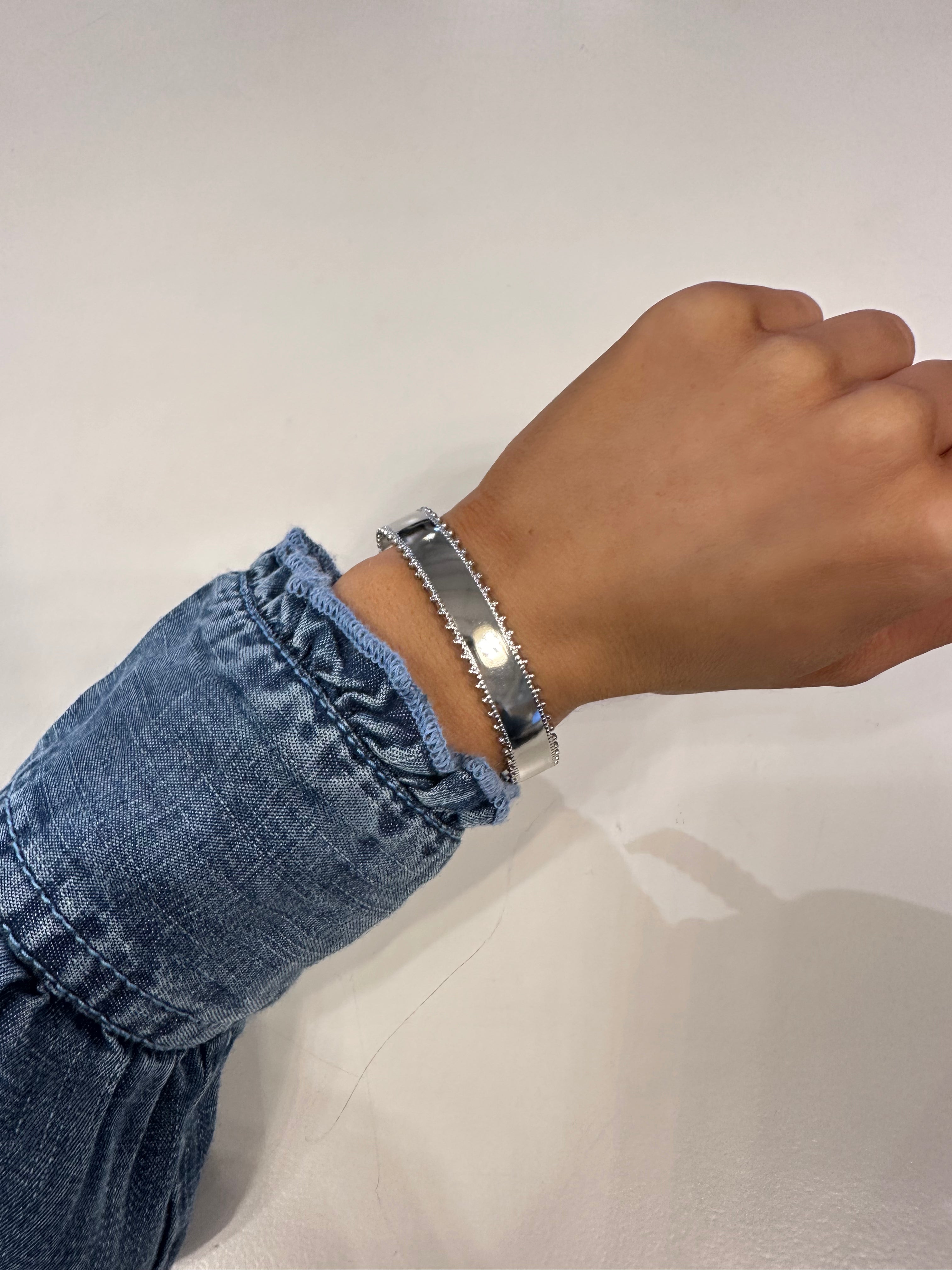Skylar Cuff-Silver