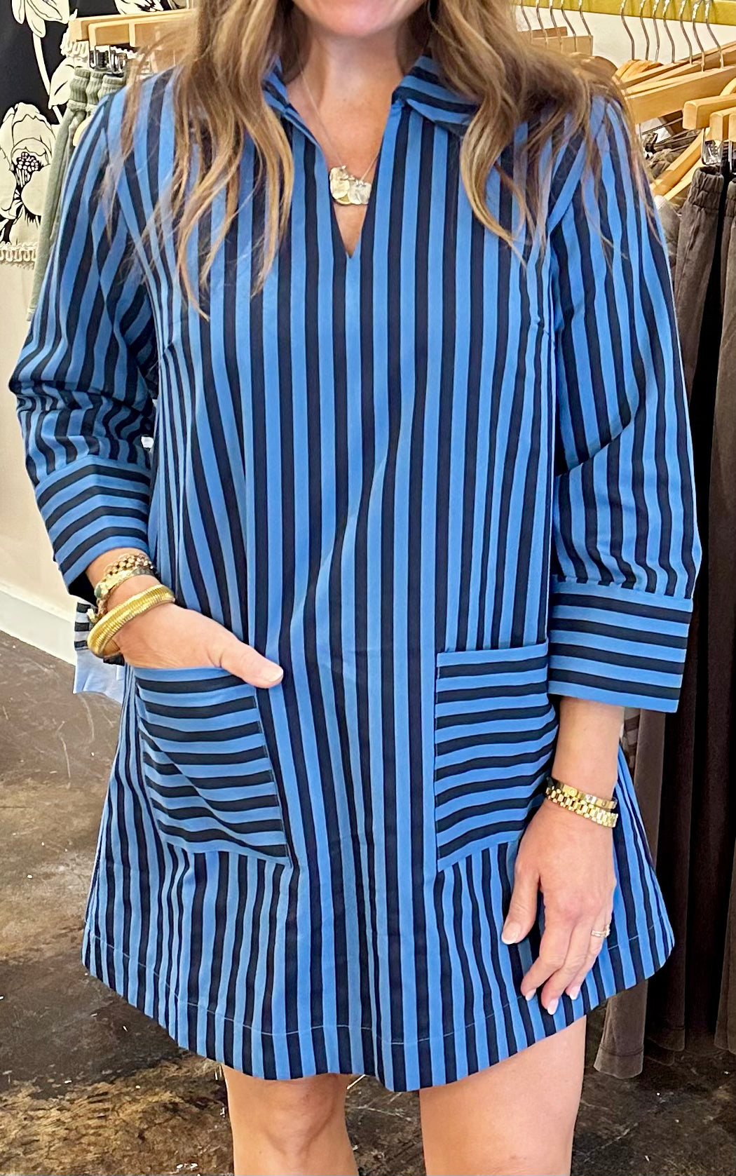 Ink and Tide Dress