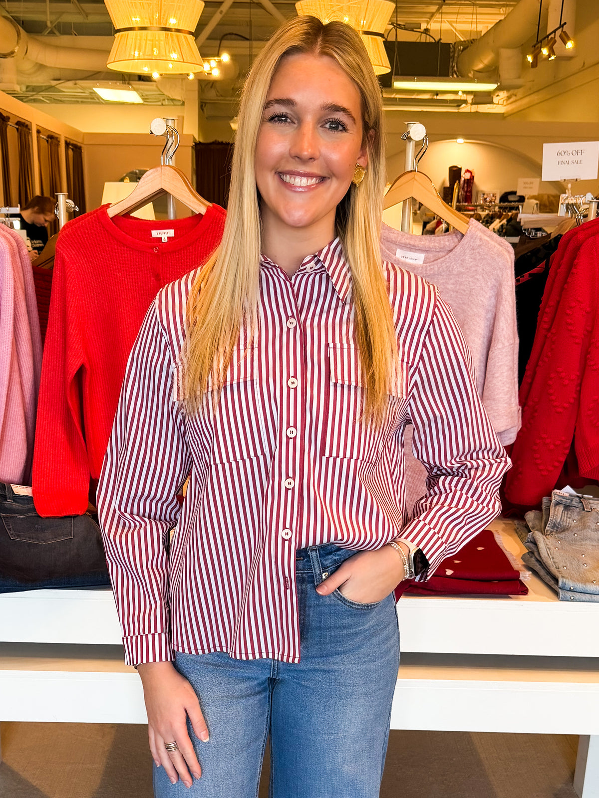 Jenn Top-Red