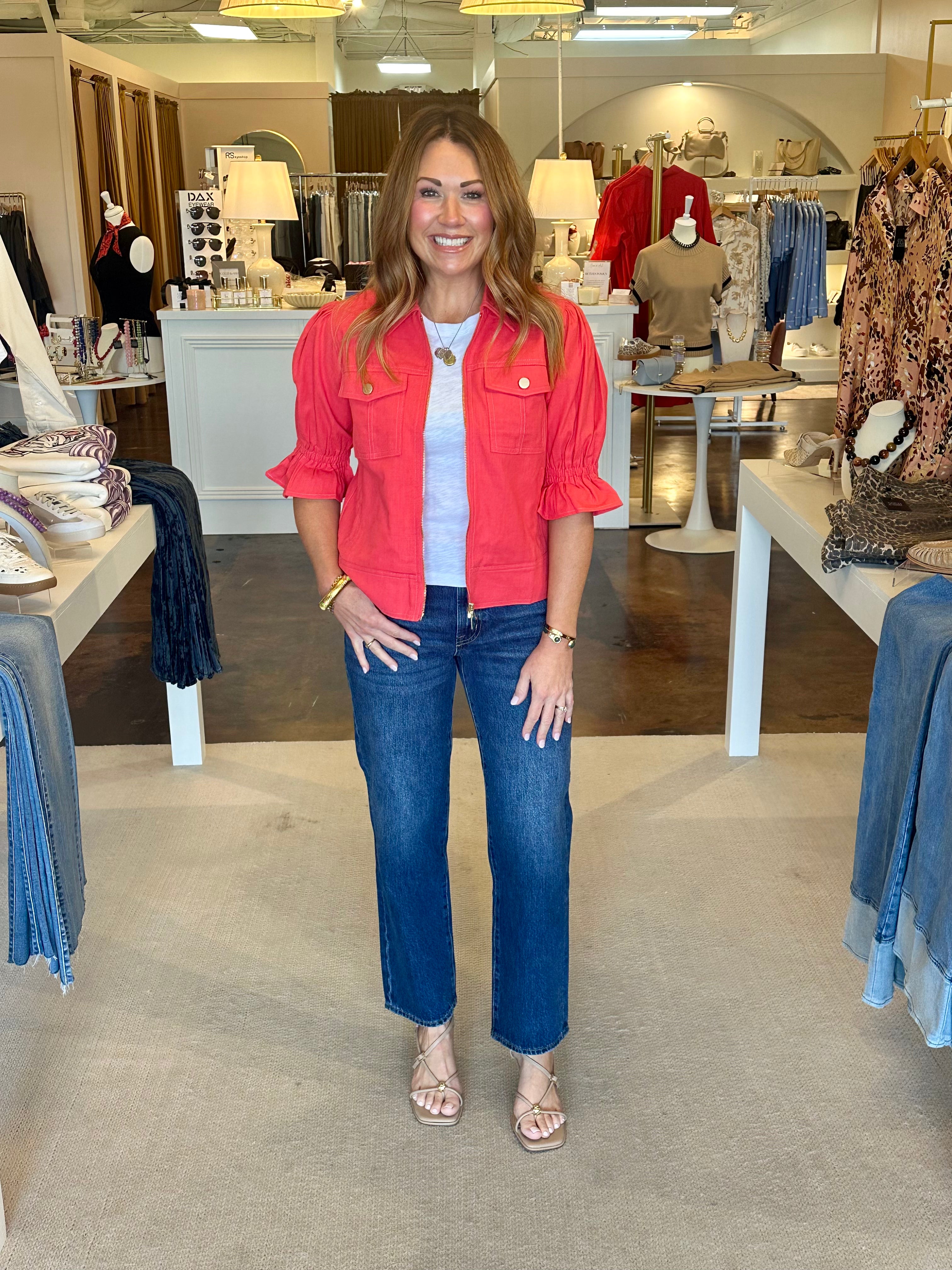 Seline Jacket - Red