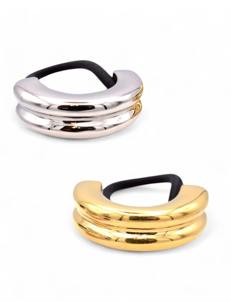 Tied Up Hair Cuff-SILVER