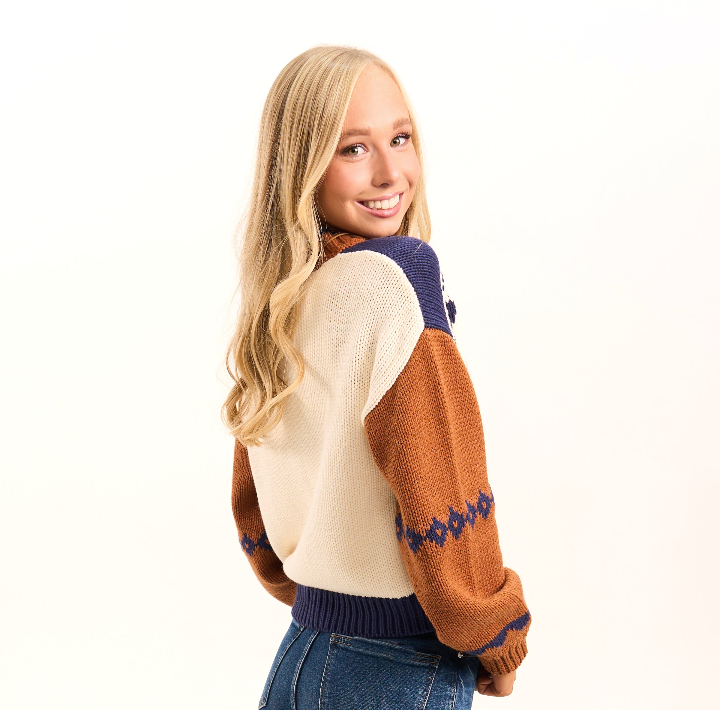 Sweet Rose Sweater Jacket