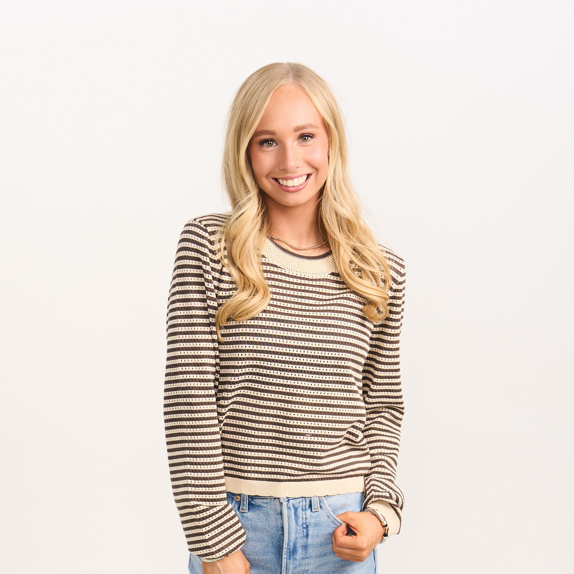 Cori Top-Cocoa Ivory