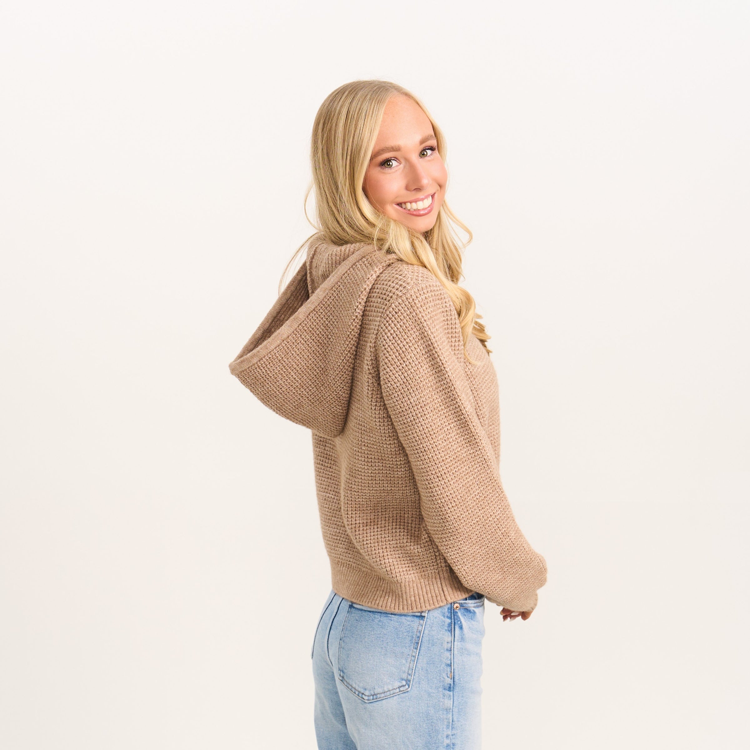 Jessica Sweater-Heather Fawn