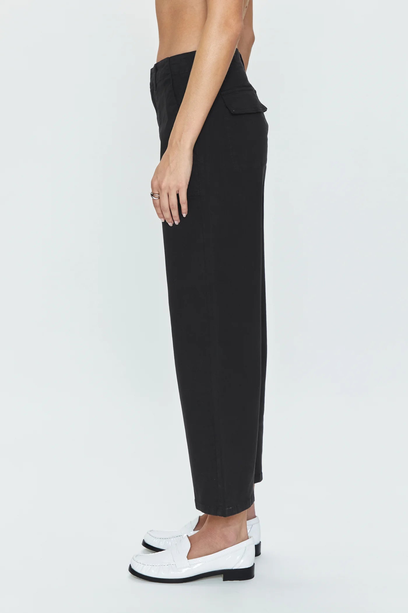 Sophia Utility Pant-Black