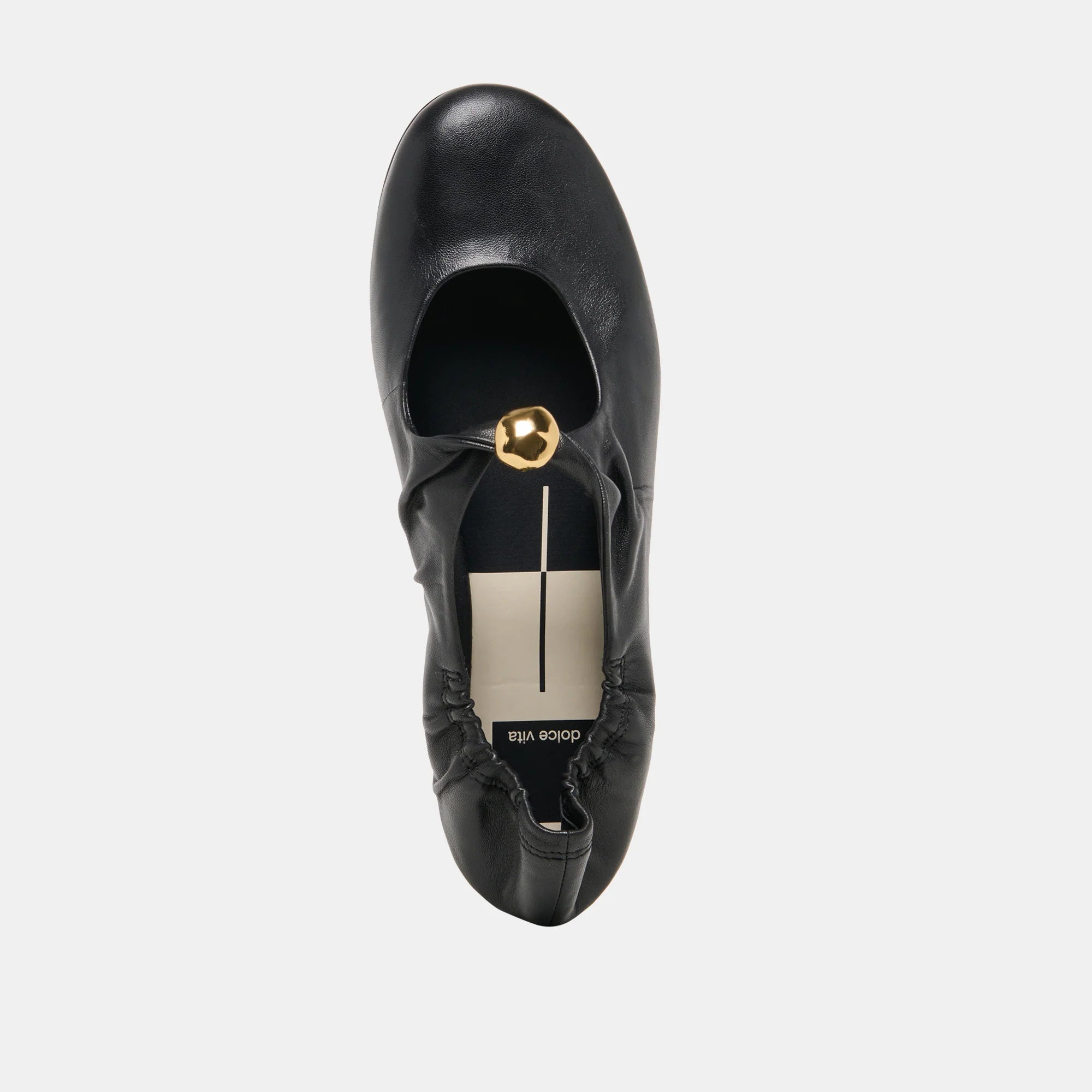 Cornel Flat-Black Leather