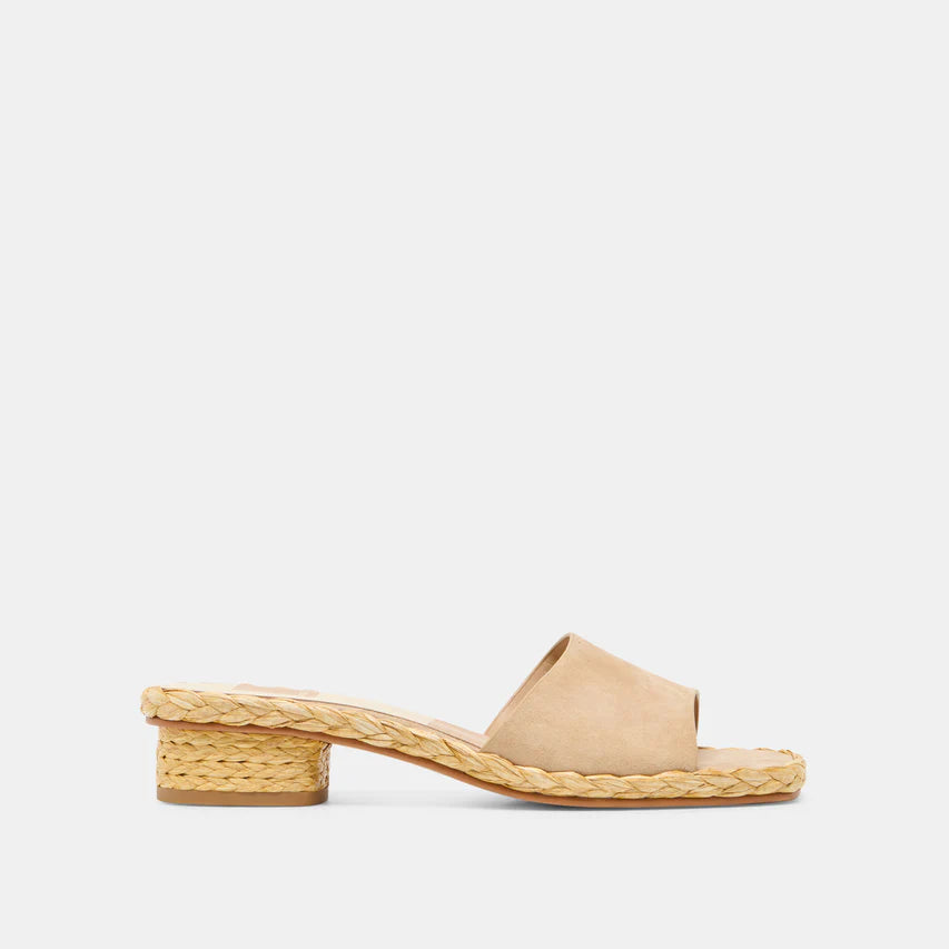 Dixi Sandal-Camel Suede