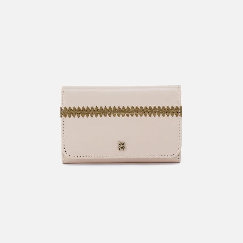 Jill Trifold Wallet-Pale Flax