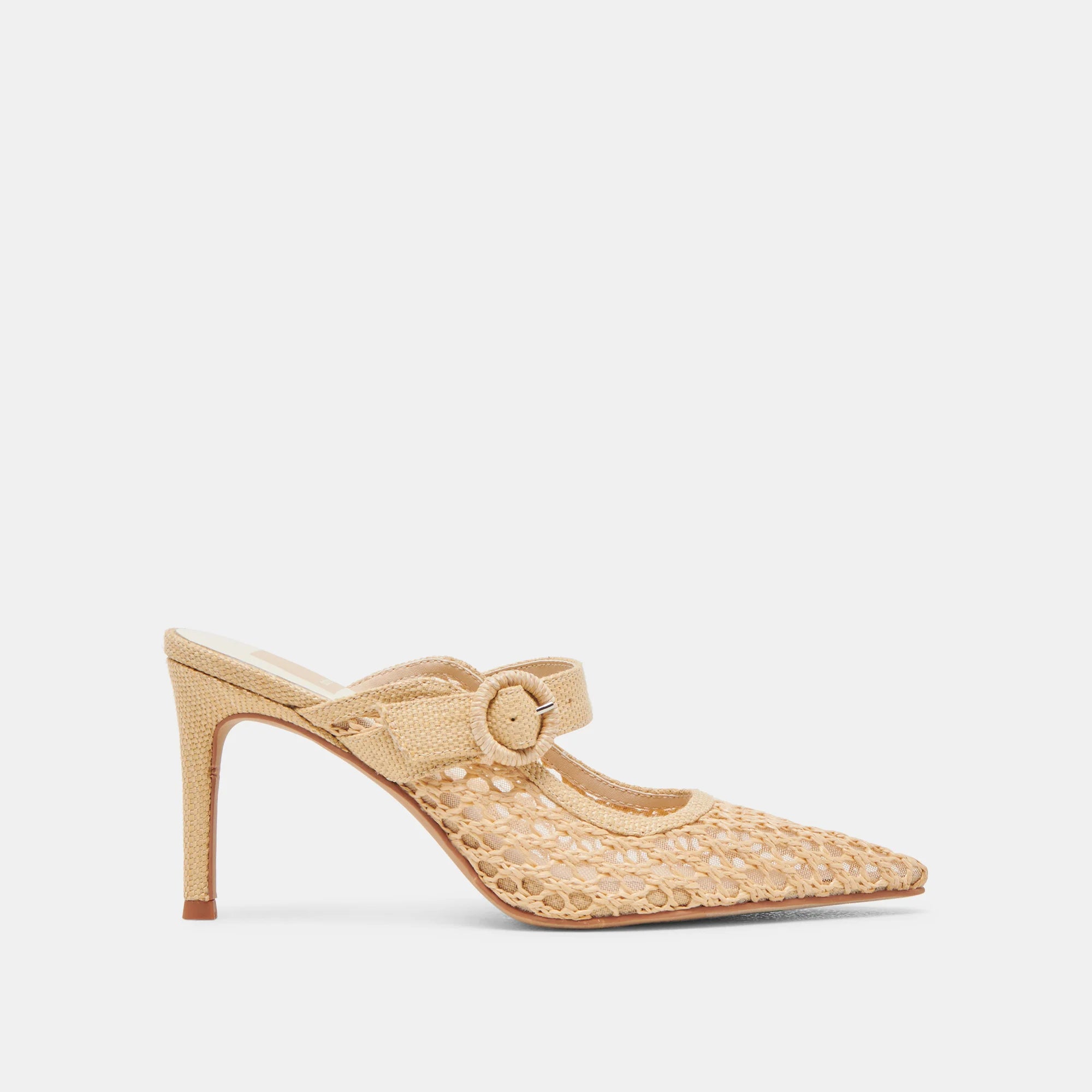 KeeKee Heel-Raffia