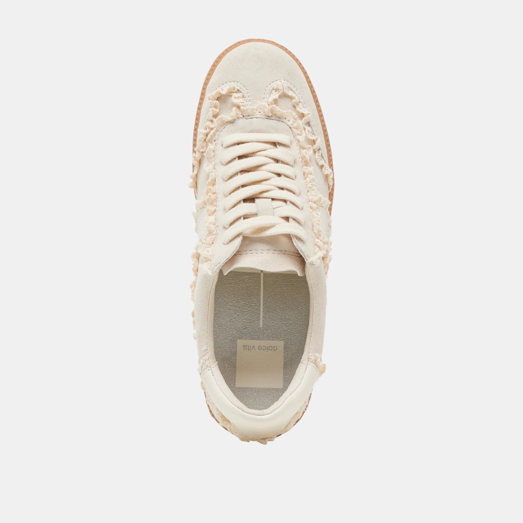 Notice Lace Sneaker-Ivory