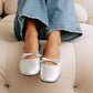 Missy Ballet Flat-Silver