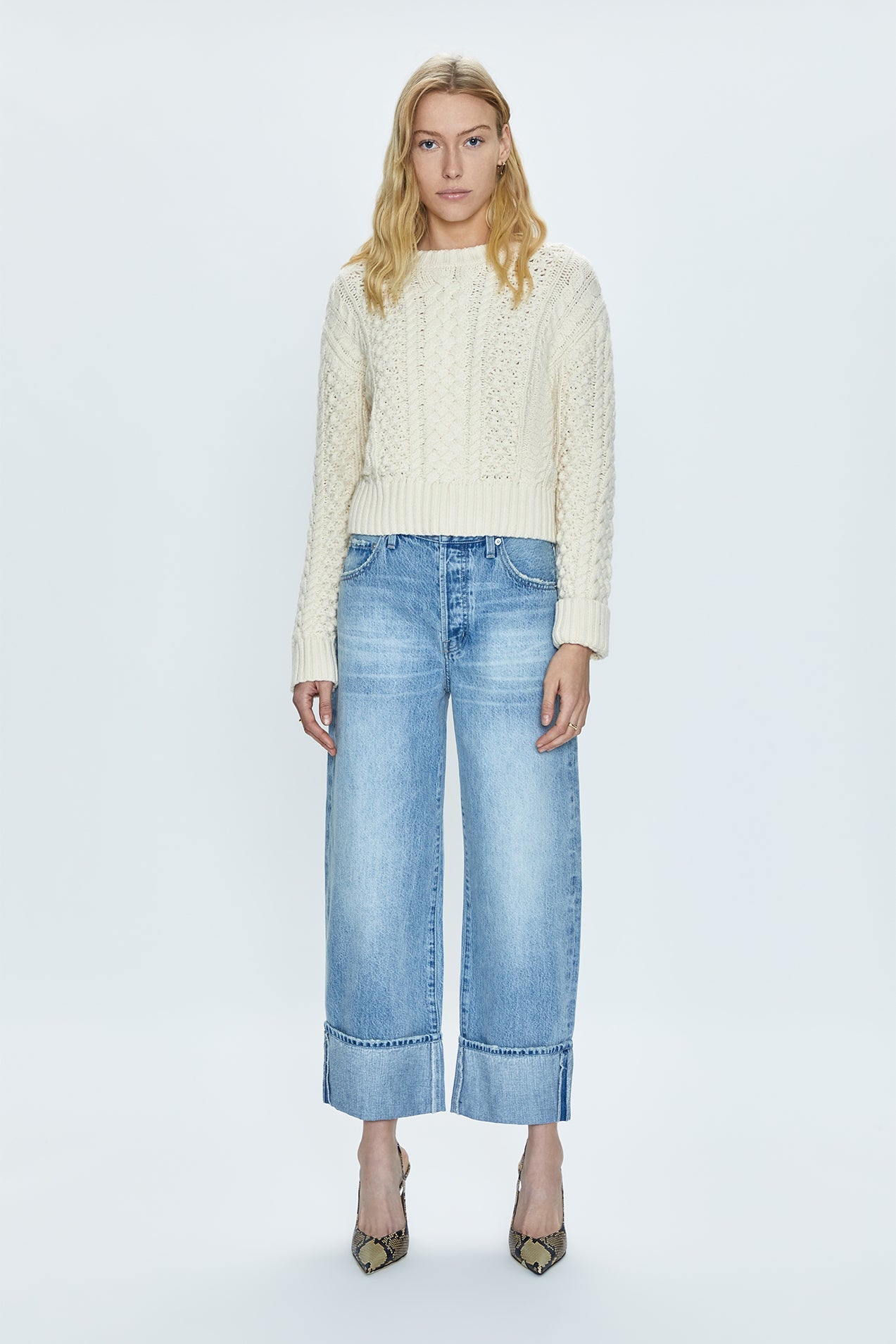 Ryder High Rise Cuffed-Essex