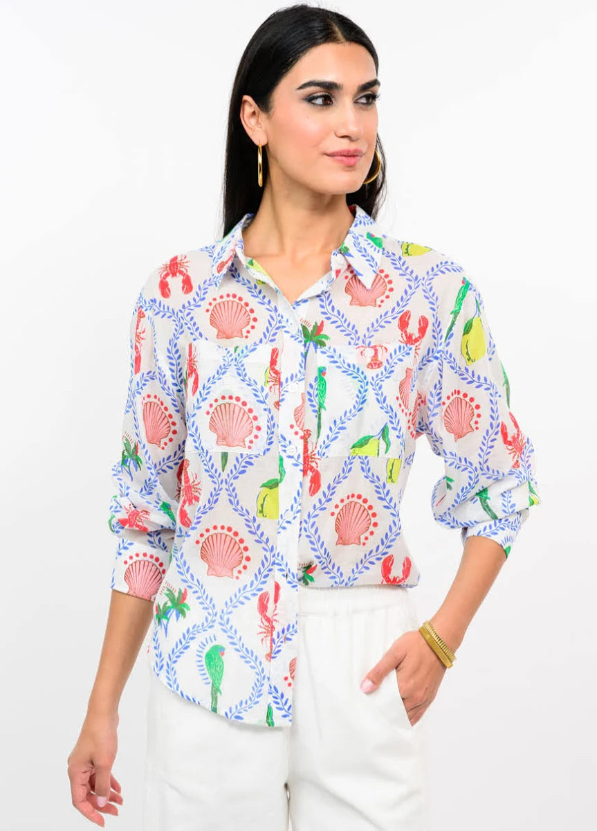 Sanibel Button Up