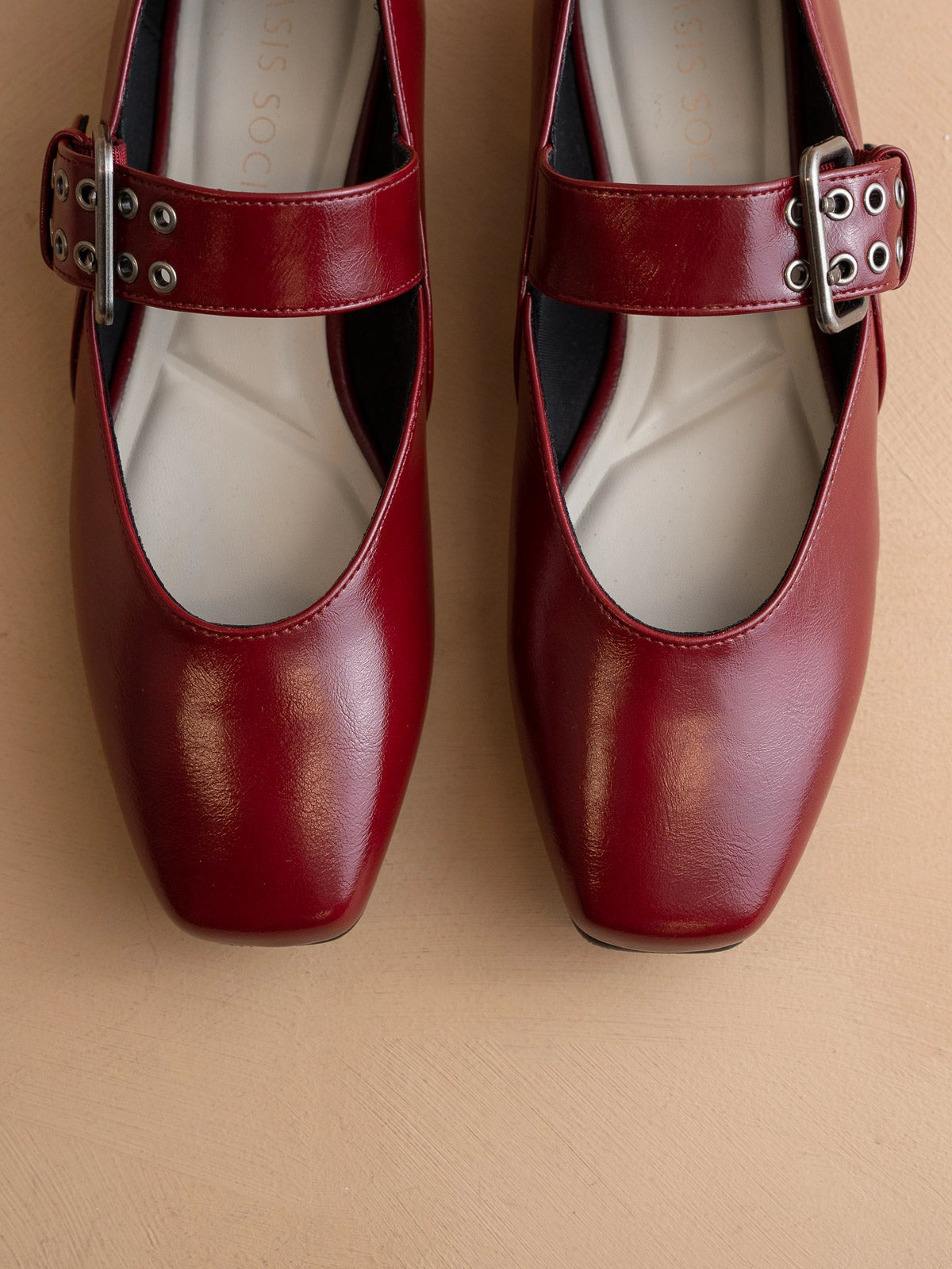 Soho Wine Ballet Flat